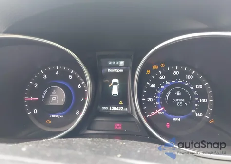 2014 Hyundai Santa Fe Gls from USA, damaged, VIN KM8SN4HF8EU036394